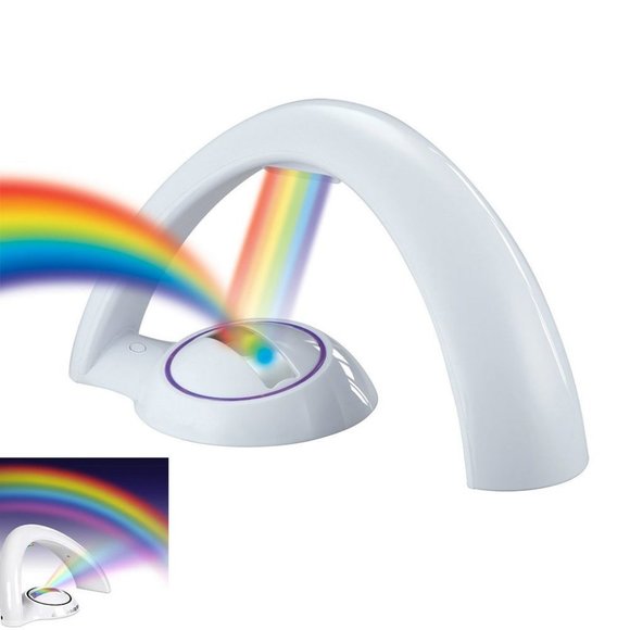 Rainbow Lamp Projector Kids Night Light New in Box! - Picture 12 of 15